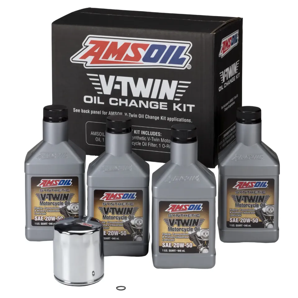 Amsoil V-Twin HDCK Kit Olio Moto 20W-50 3,78 L