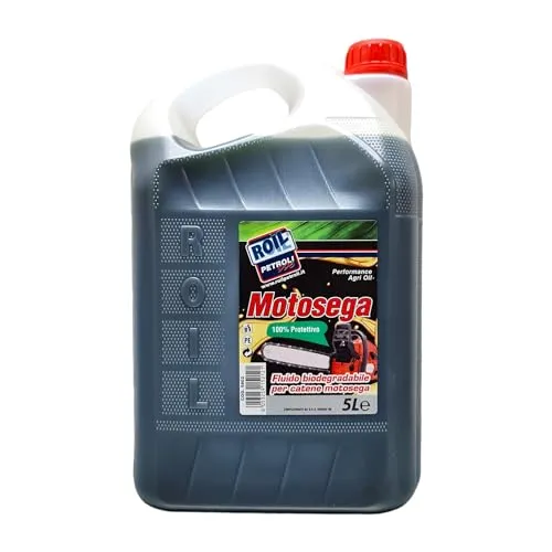 Roil Olio Catena Motosega Bio 5 L Verde