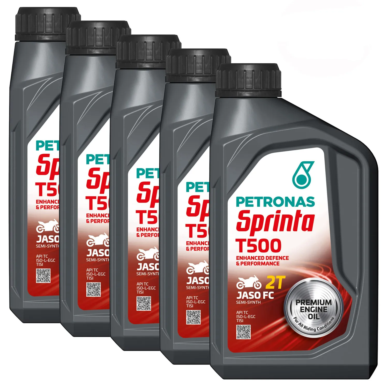 Petronas Sprinta T500 olio moto 2T semisintetico