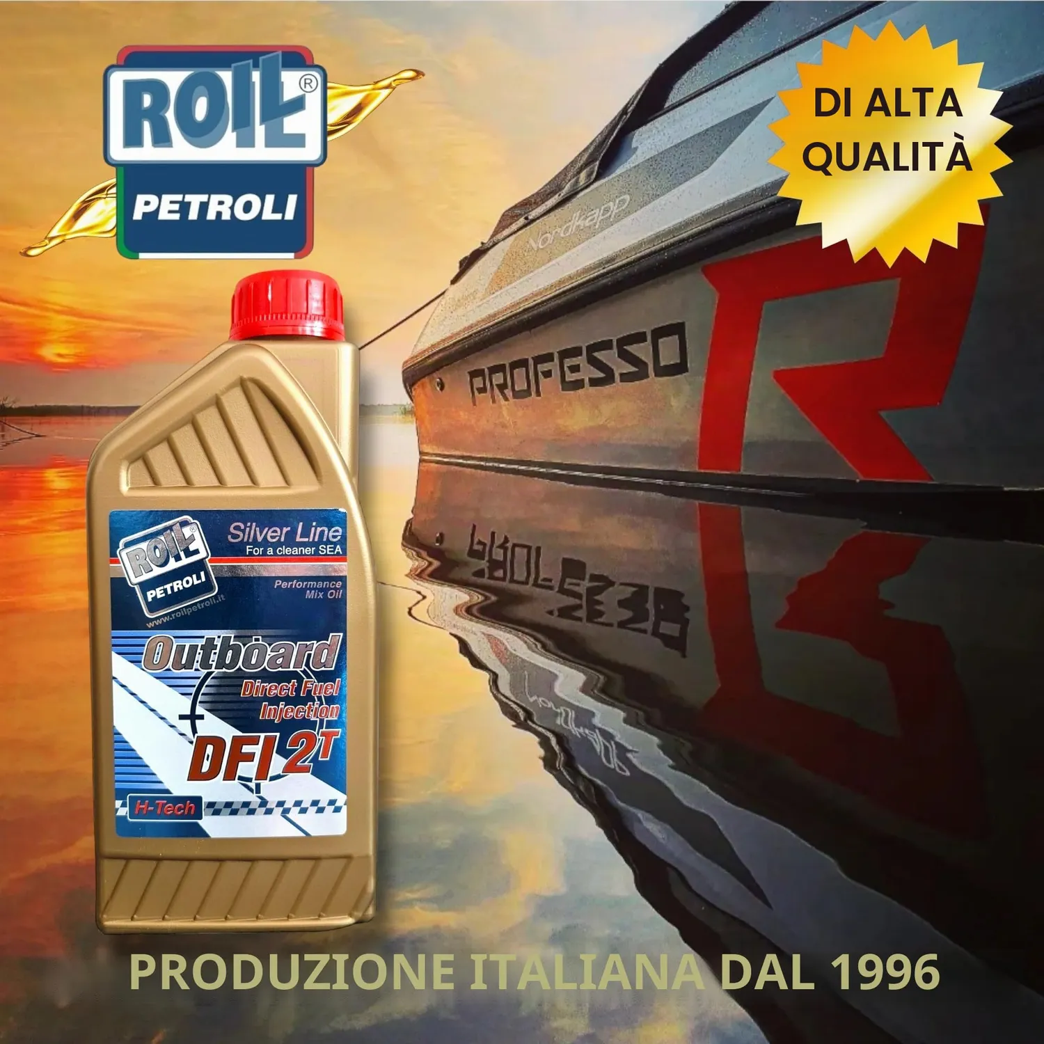 Roil Outboard 2T DFI Olio Fuoribordo Sintetico