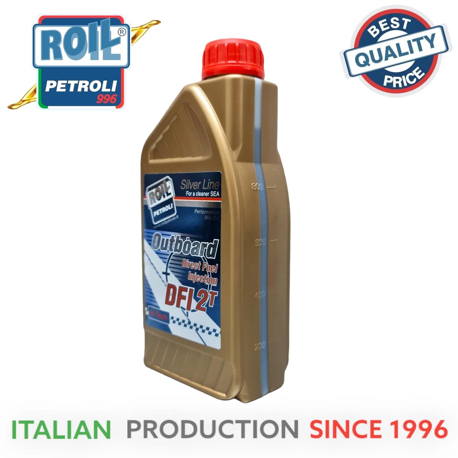 Roil Outboard 2T DFI Olio Fuoribordo Sintetico