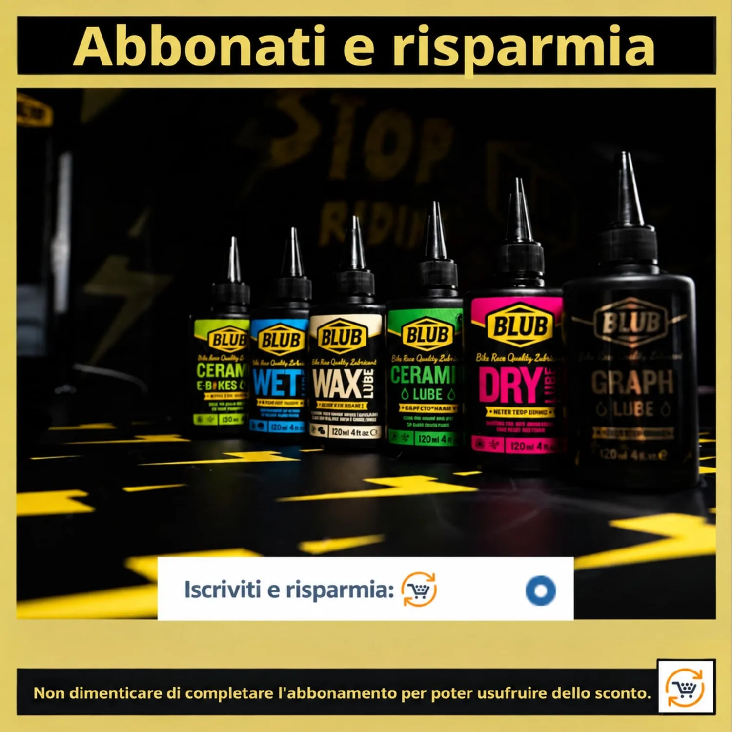 BLUB Lubrificante Catena Bici 120 ml