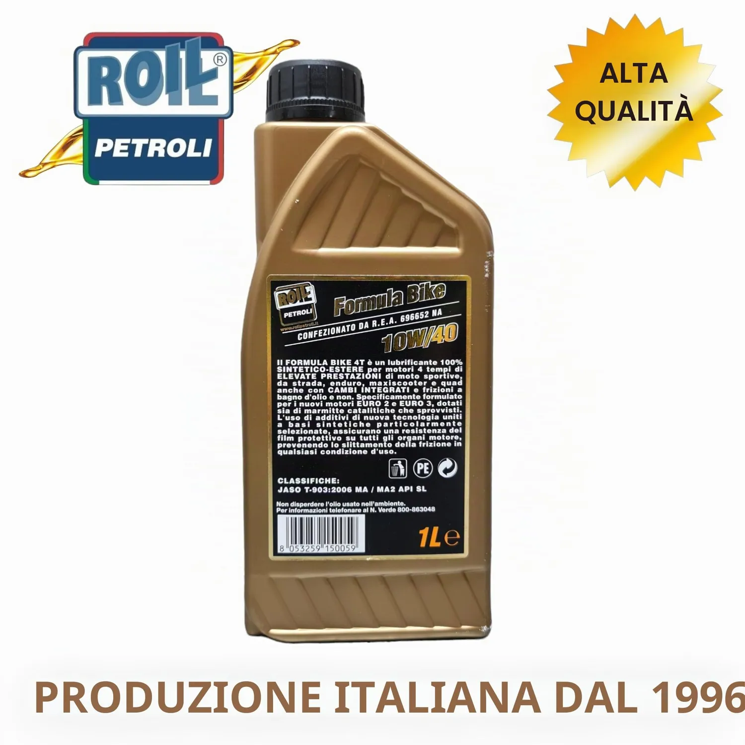Roil Formula Bike 4T 10W-40 olio moto sintetico