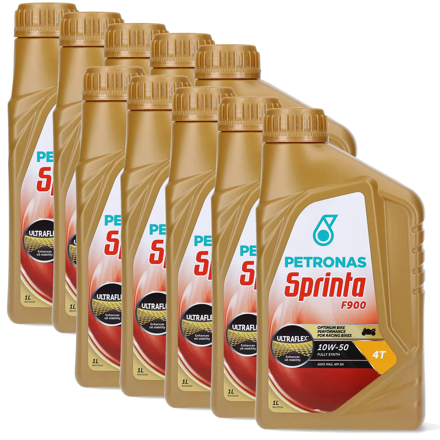 Petronas Sprinta F900 olio moto 4T sintetico MA2