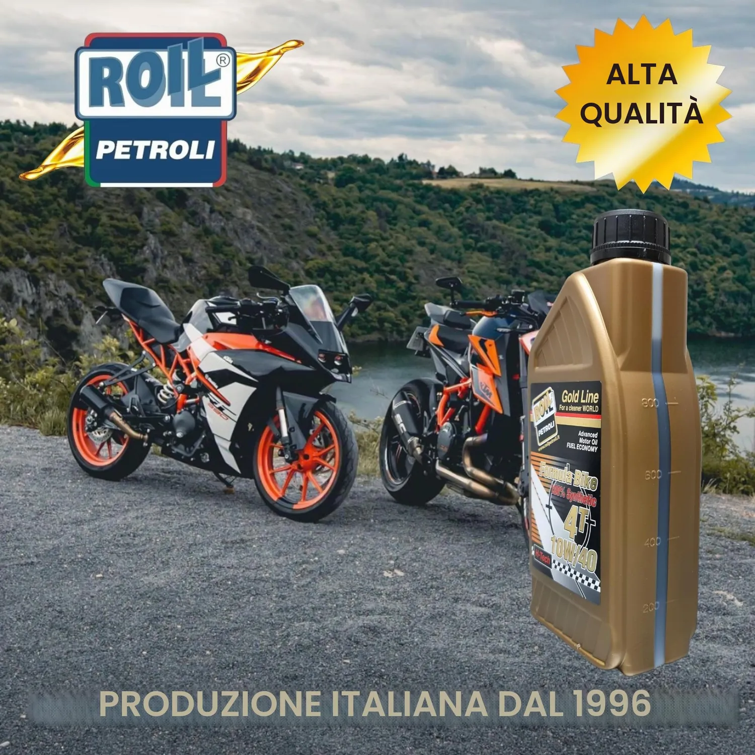 Roil Formula Bike 4T 10W-40 olio moto sintetico