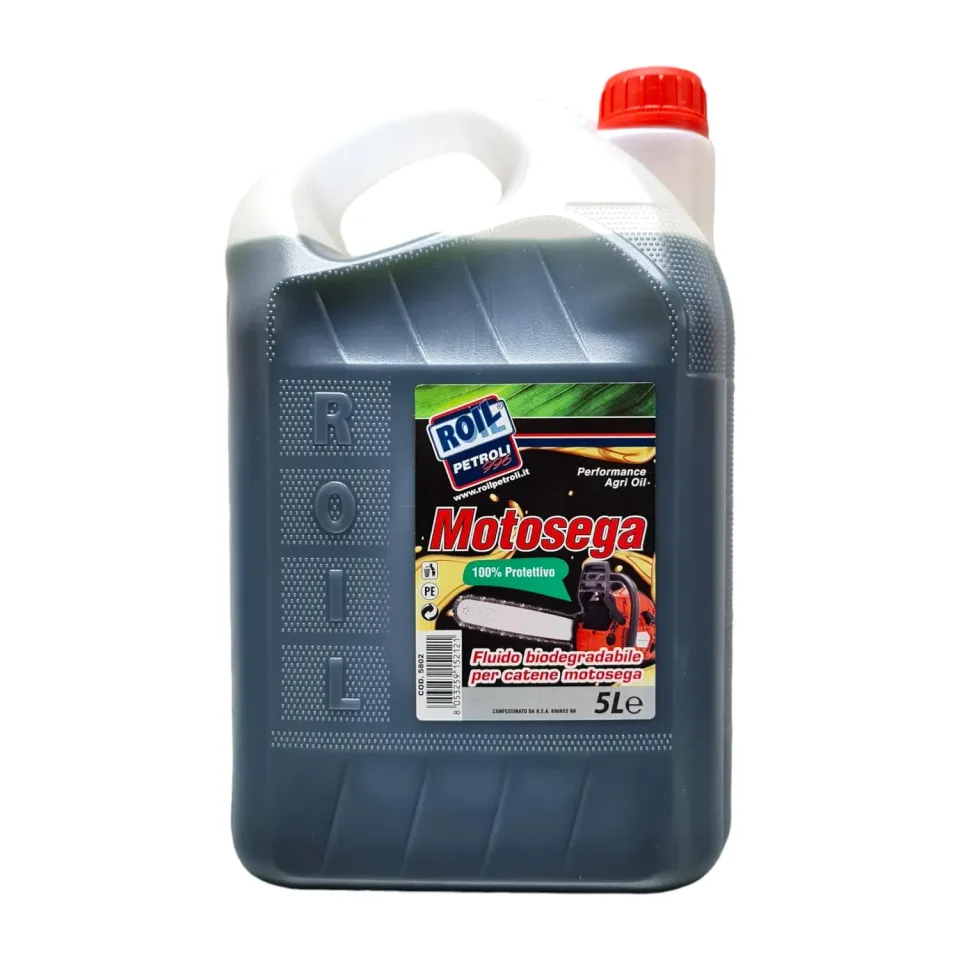 Roil Olio Catena Motosega Bio 5 L Verde