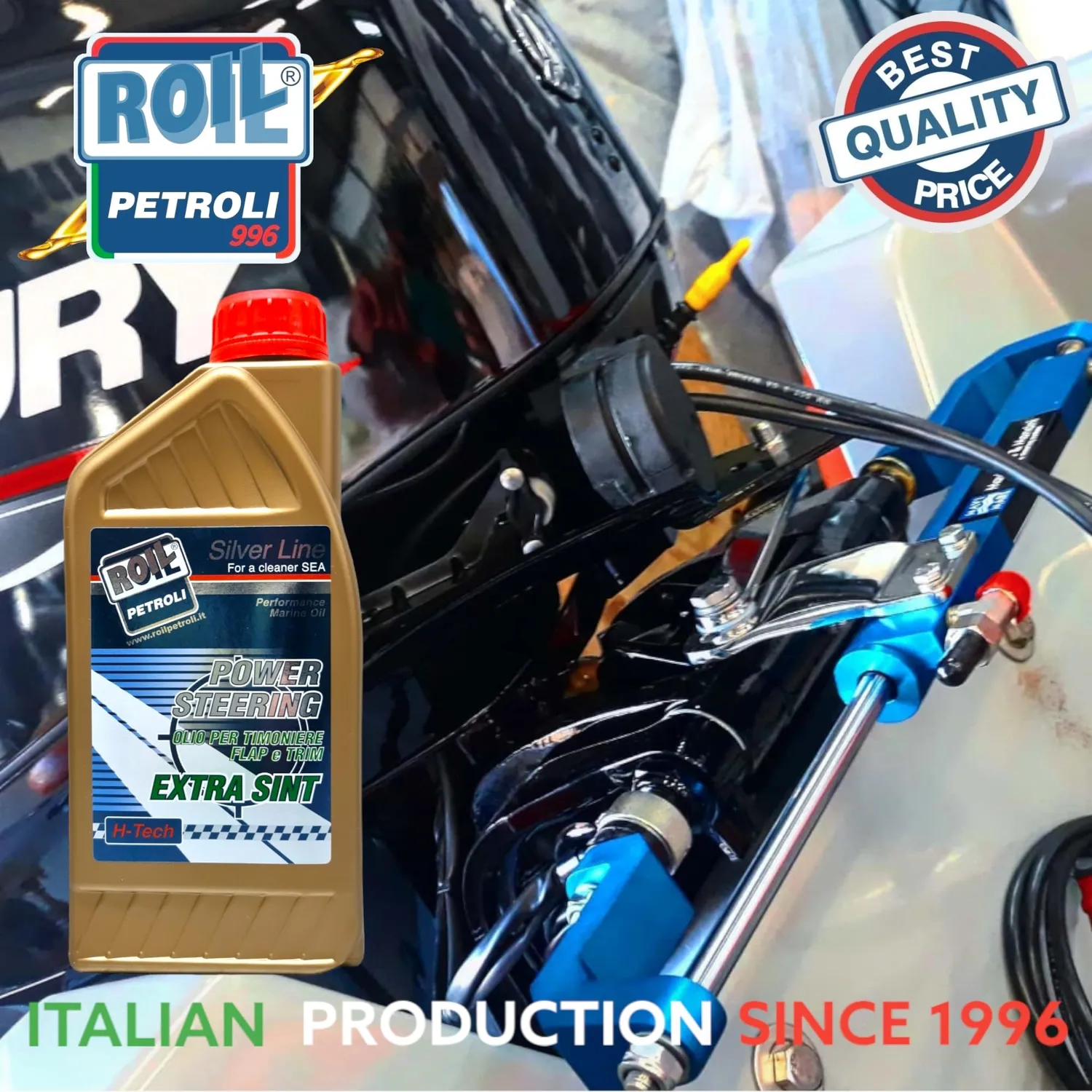 Roil Power Steering ISO 15 Extra Sint olio nautico idraulico