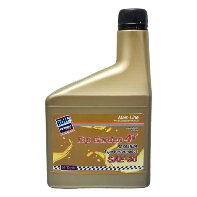Roil Top Garden SAE 30 Olio Motore 4T 600 ml