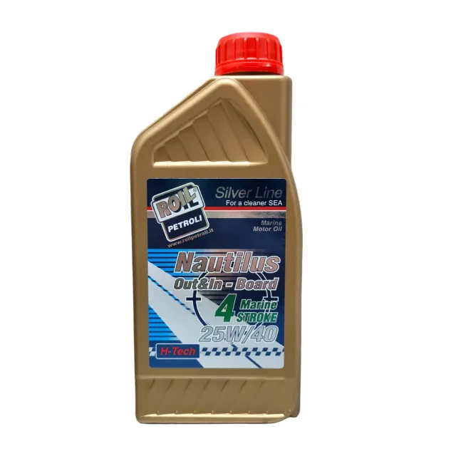 Roil Nautilus Out&In Board 25W-40 olio nautico