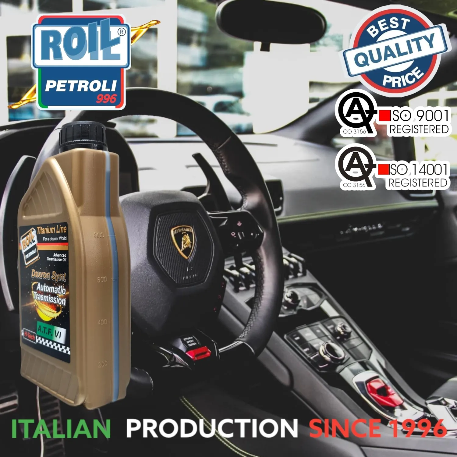 Roil ATF 6 Dexron VI fluido cambio automatico sintetico