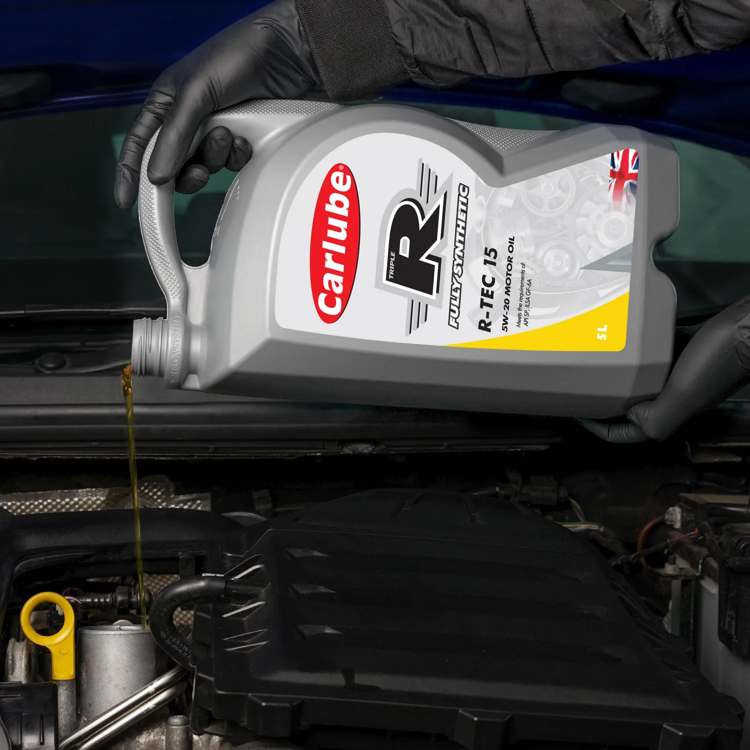 Carlube Triple R R-TEC 15 olio motore 5W-20 5L sintetico