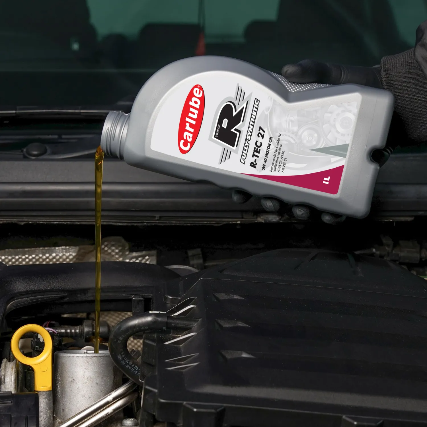 Carlube Triple R R-TEC 27 olio motore 5W-40 1L C3 sintetico