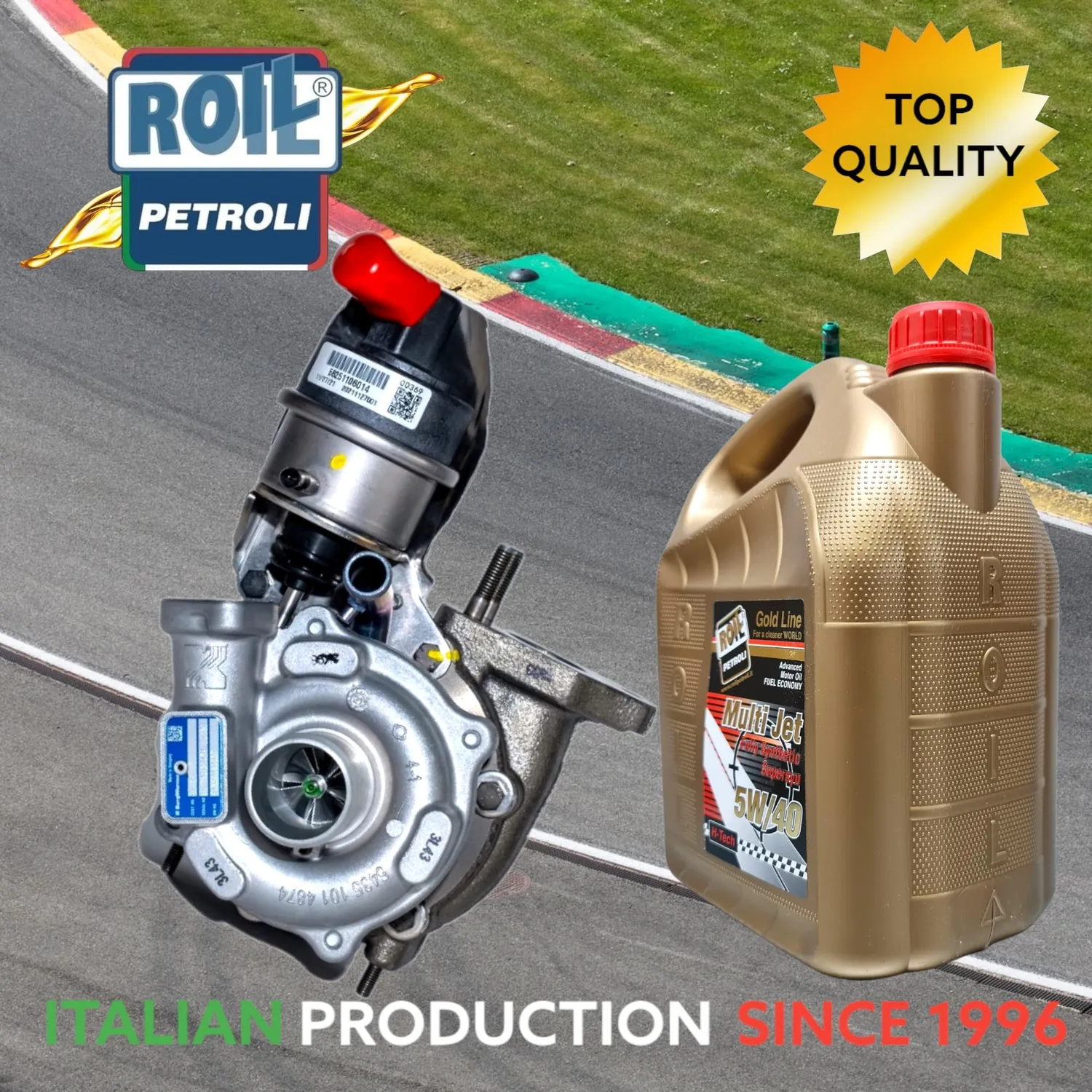Roil MultiJet olio motore 5W-40 4L sintetico diesel