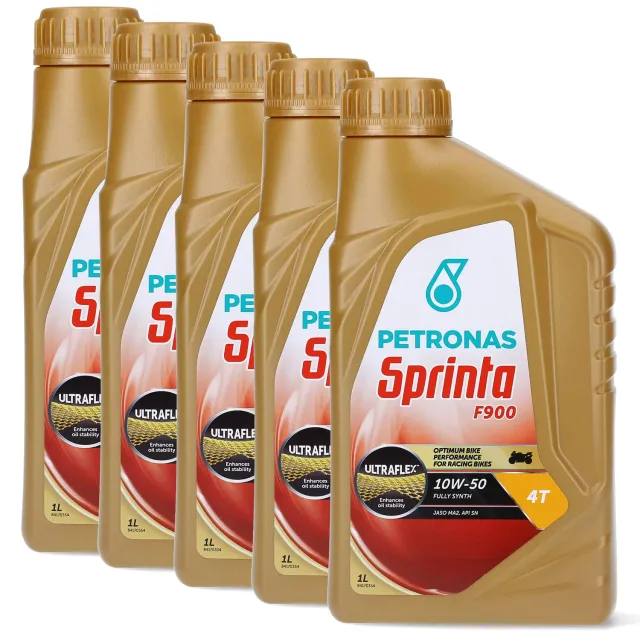 Petronas Sprinta F900 olio moto 4T sintetico MA2