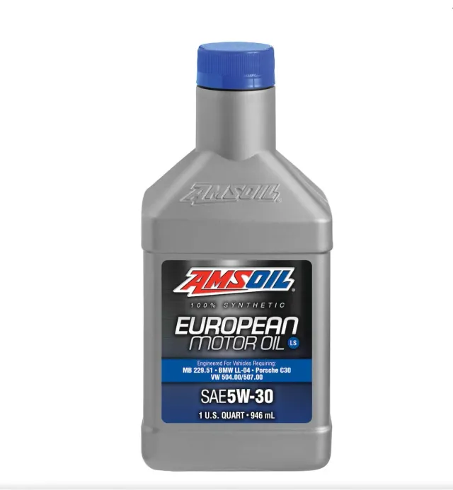 Amsoil LS olio motore auto europee protezione emissioni