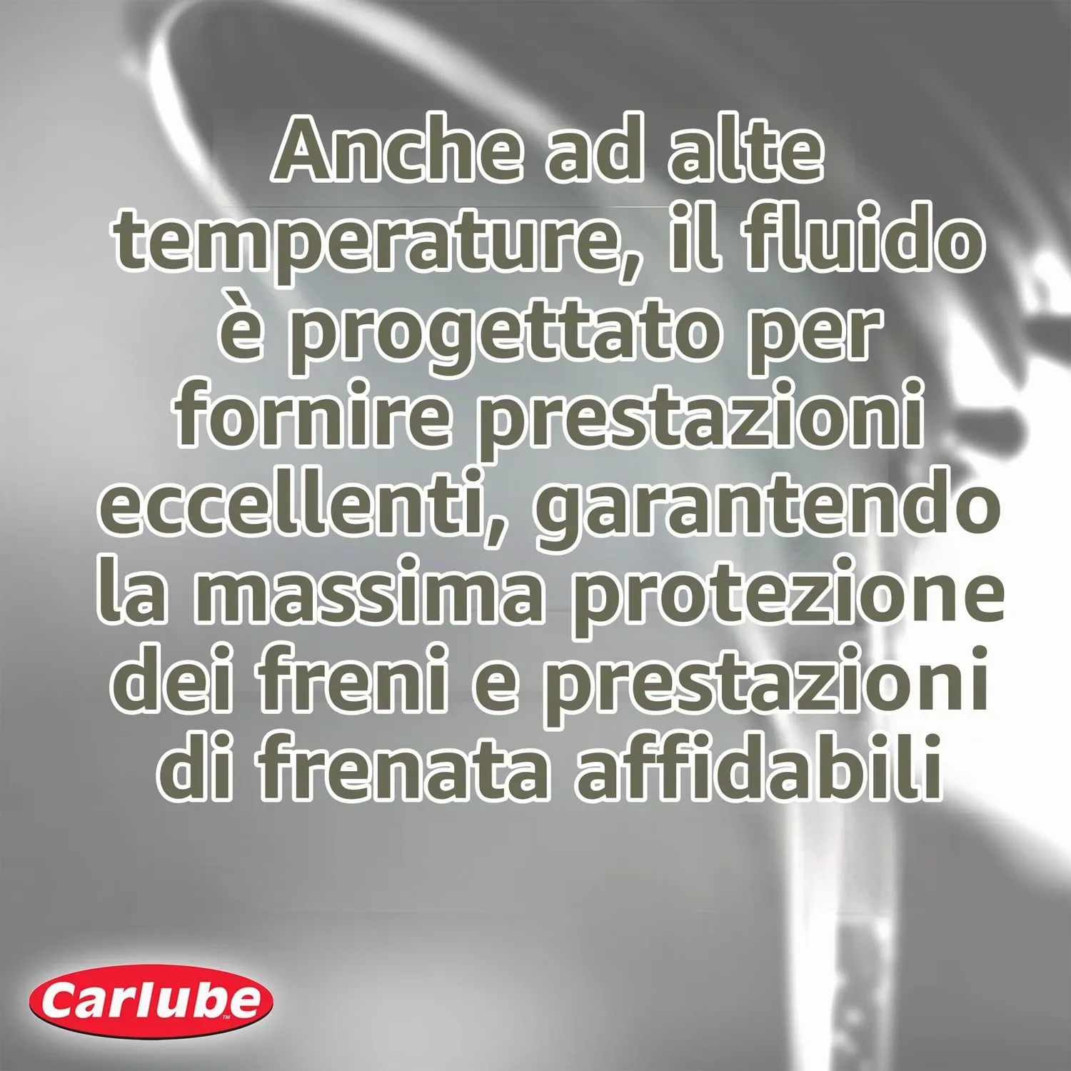 Carlube DOT 4 liquido freni 500 ml alte prestazioni