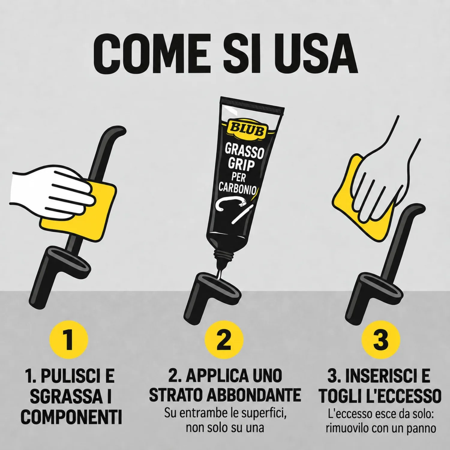 Blub Workshop pasta carbonio bici 100 g antigrippante