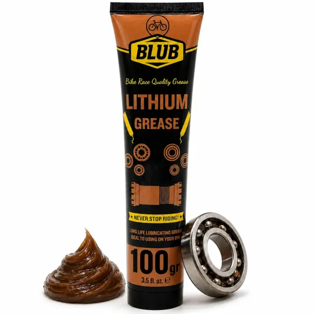 BLUB grasso litio bici NLGI 2 EP ambra 100g