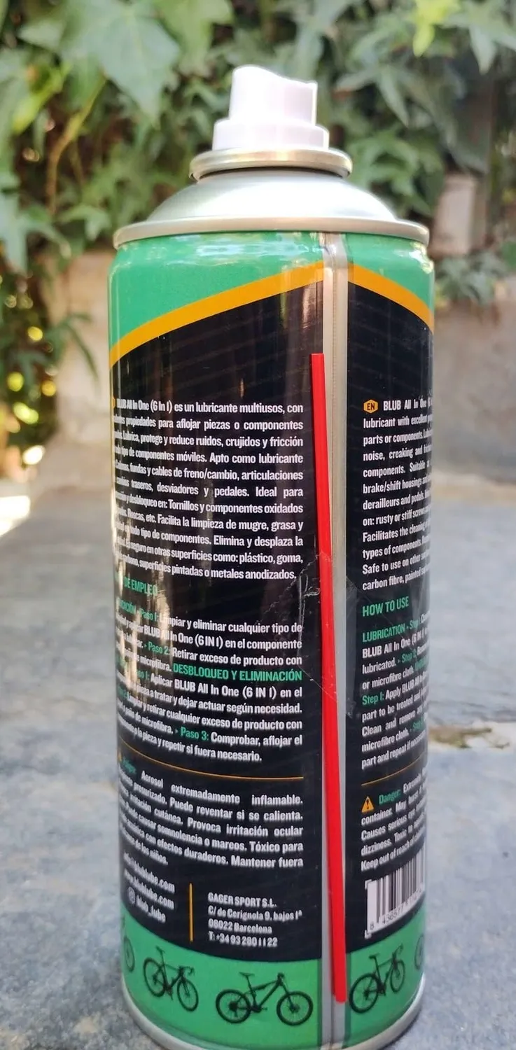 BLUB All in One 6 in 1 spray multiuso bici 450 ml sbloccante