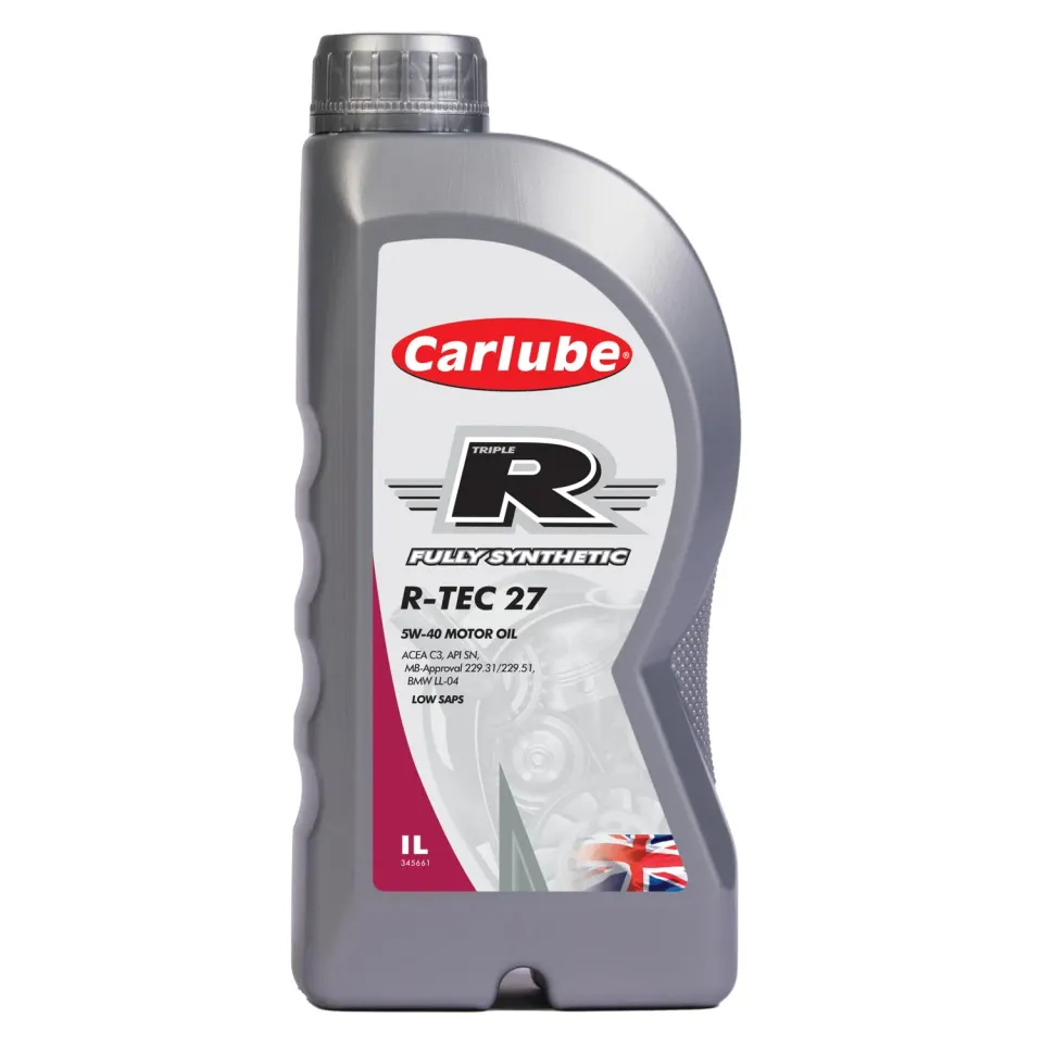 Carlube Triple R R-TEC 27 olio motore 5W-40 1L C3 sintetico