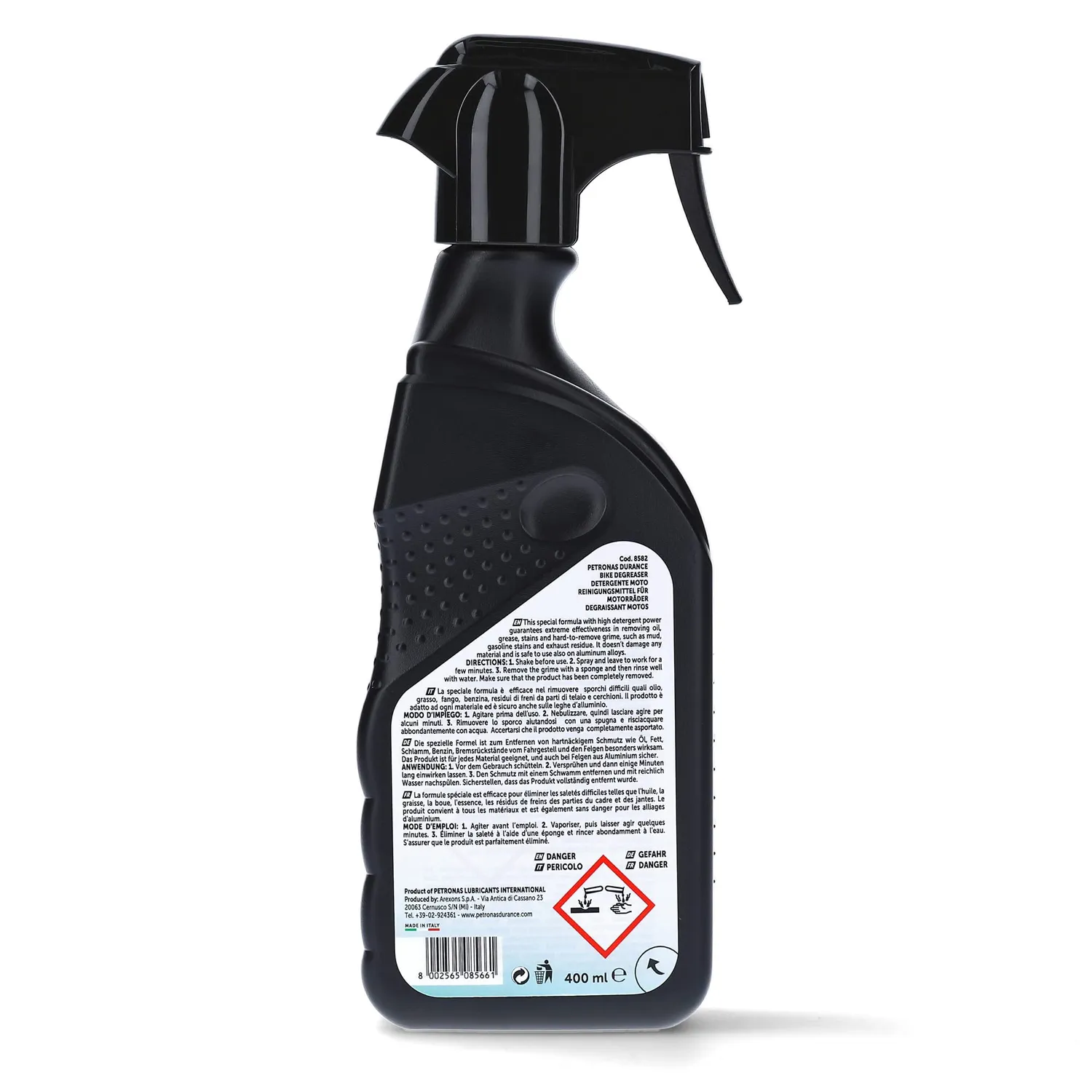 Petronas Durance detergente moto spray 400ml alluminio