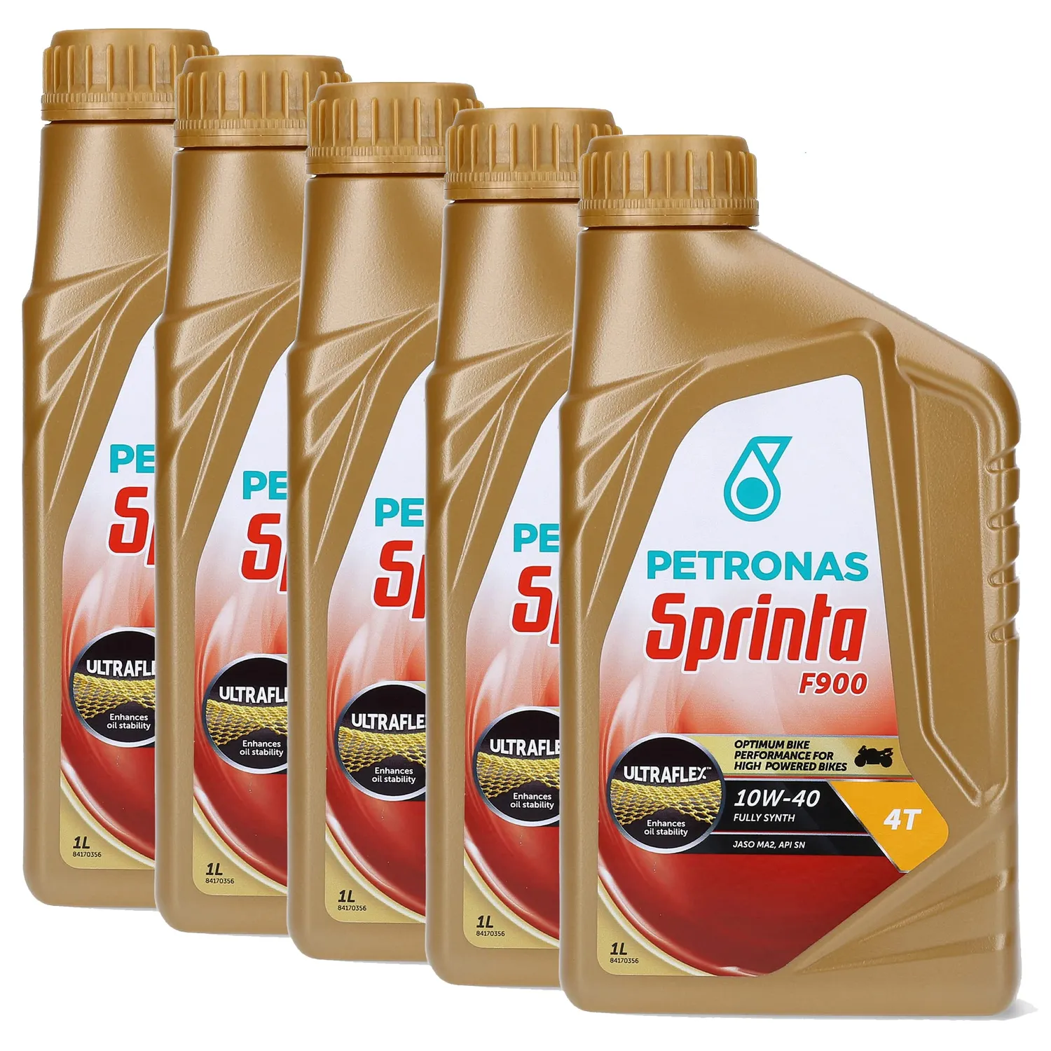 Petronas Sprinta F900 olio moto 4T sintetico MA2