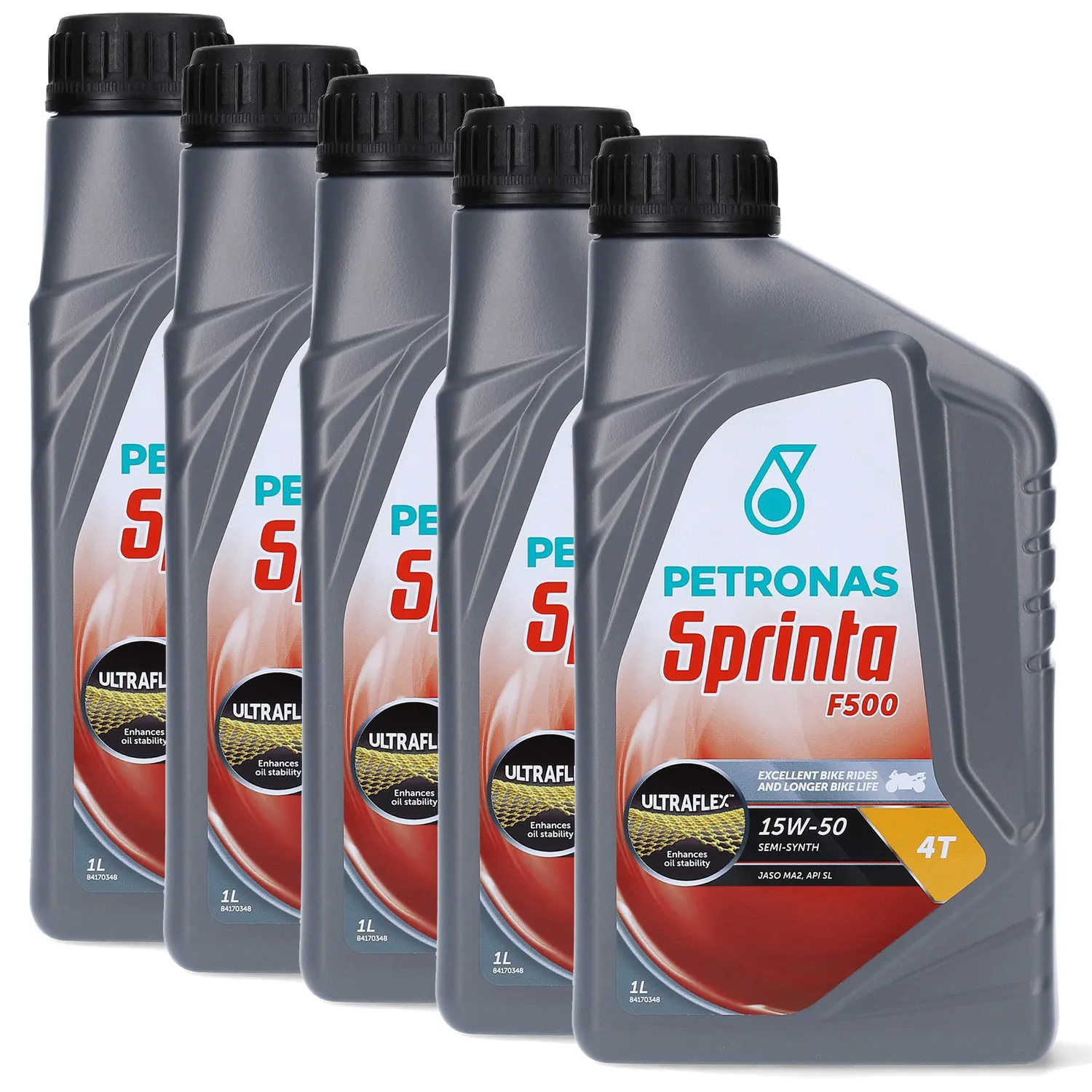 Petronas Sprinta F500 15W-50 olio moto 4T semisintetico