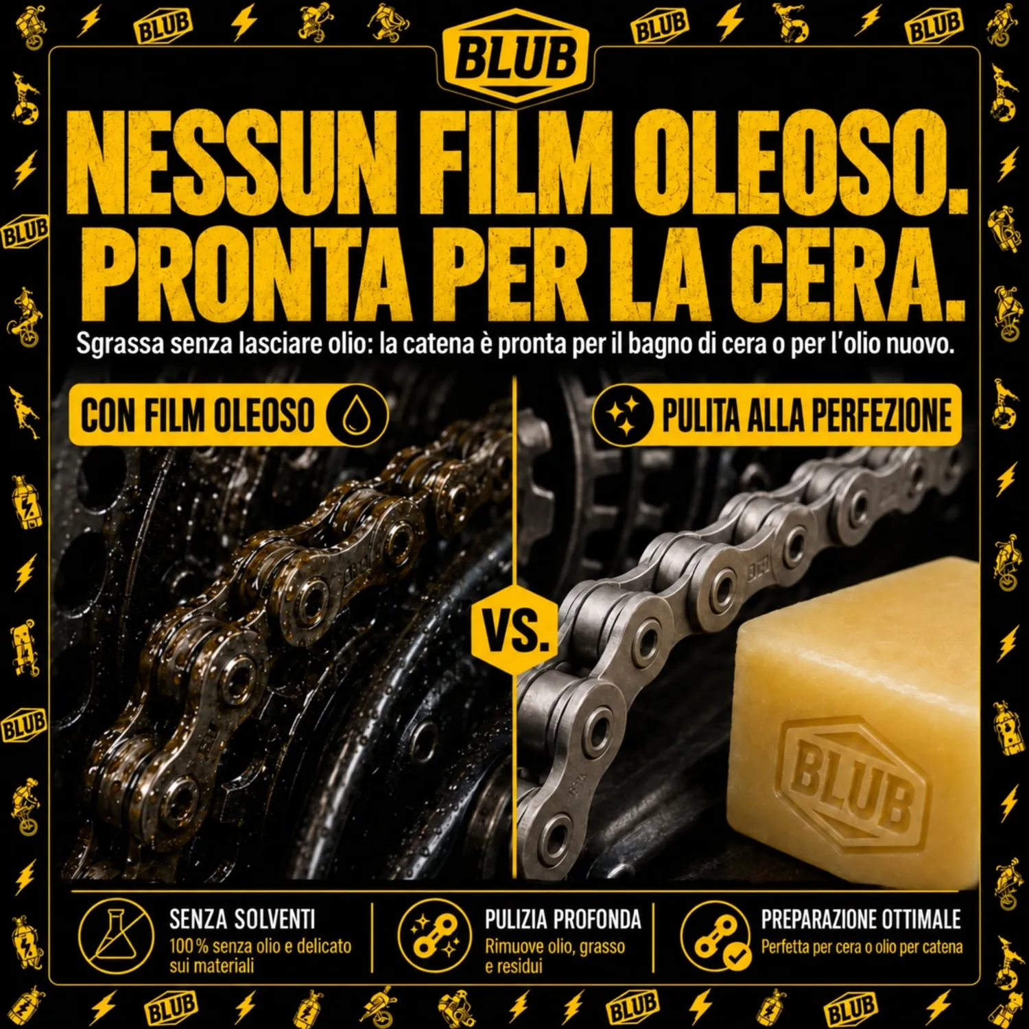 BLUB sgrassatore catena bici pH neutro