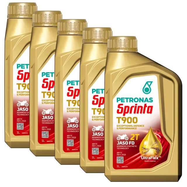 Petronas Sprinta T900 olio moto 2T sintetico miscela