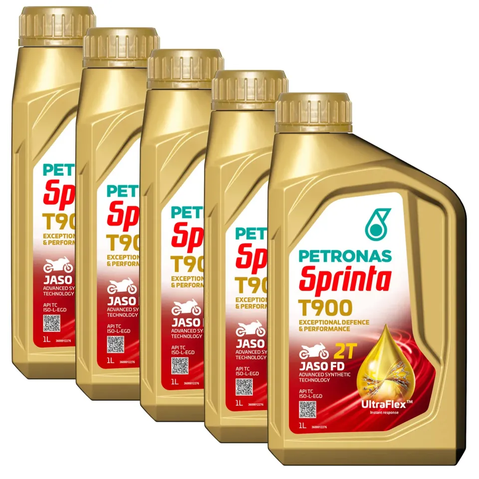 Petronas Sprinta T900 olio moto 2T sintetico miscela