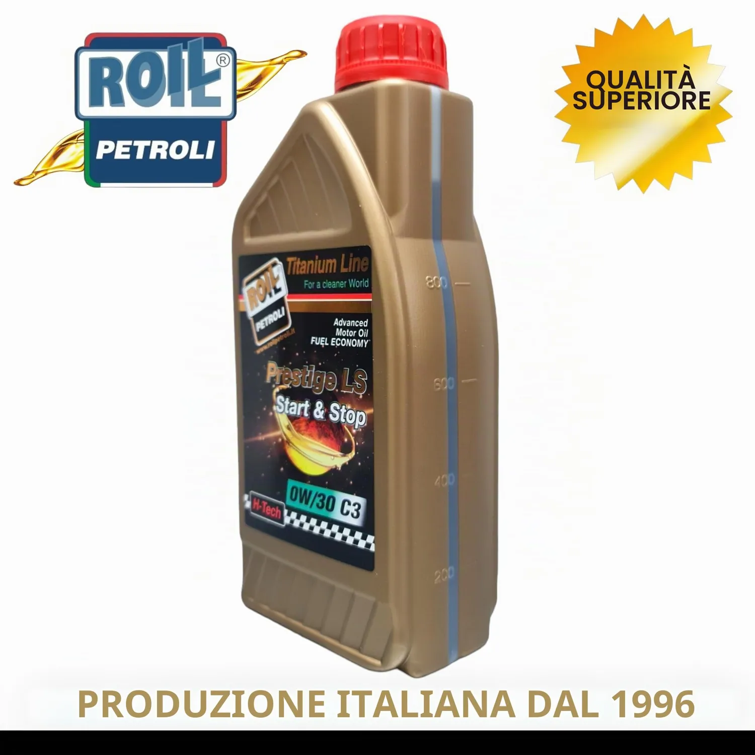 Roil LS Olio Motore 0W-30 C2-C3 Euro 6 4 Litri Low Saps
