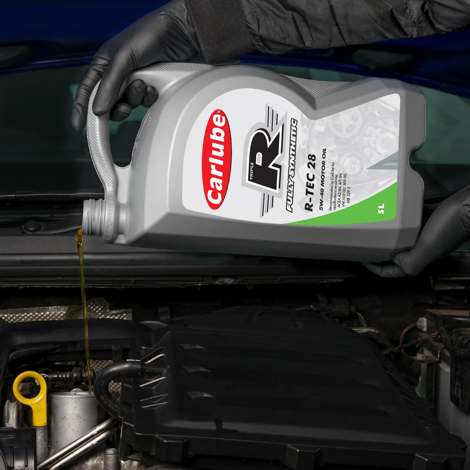 Carlube Triple R R-Tec 28 olio motore 5W-40 sintetico