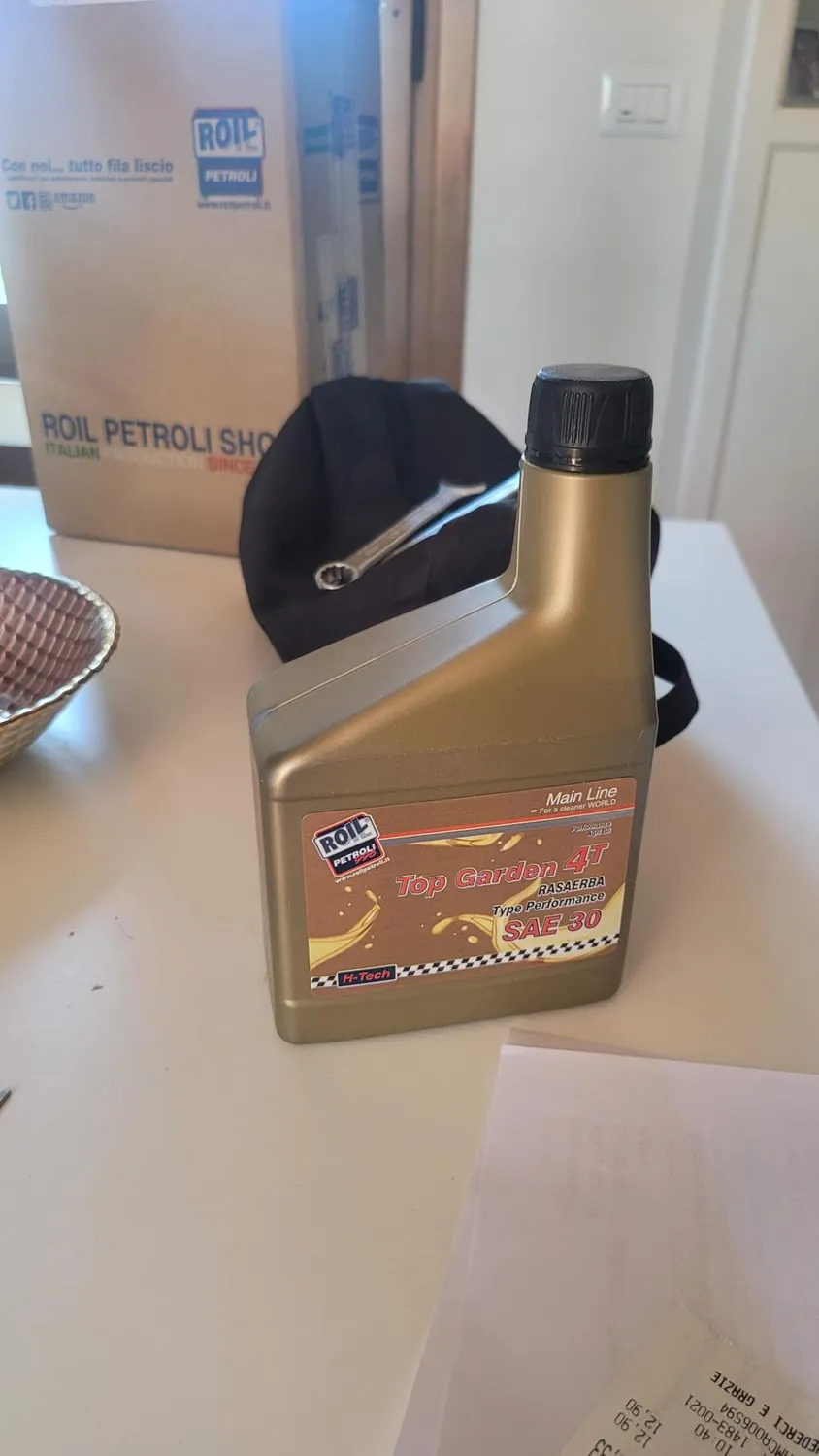 Roil Top Garden SAE 30 Olio Motore 4T 600 ml