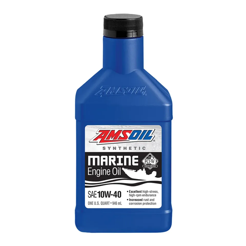 Amsoil Marine 10W-40 olio motore sintetico 946 ml 4T
