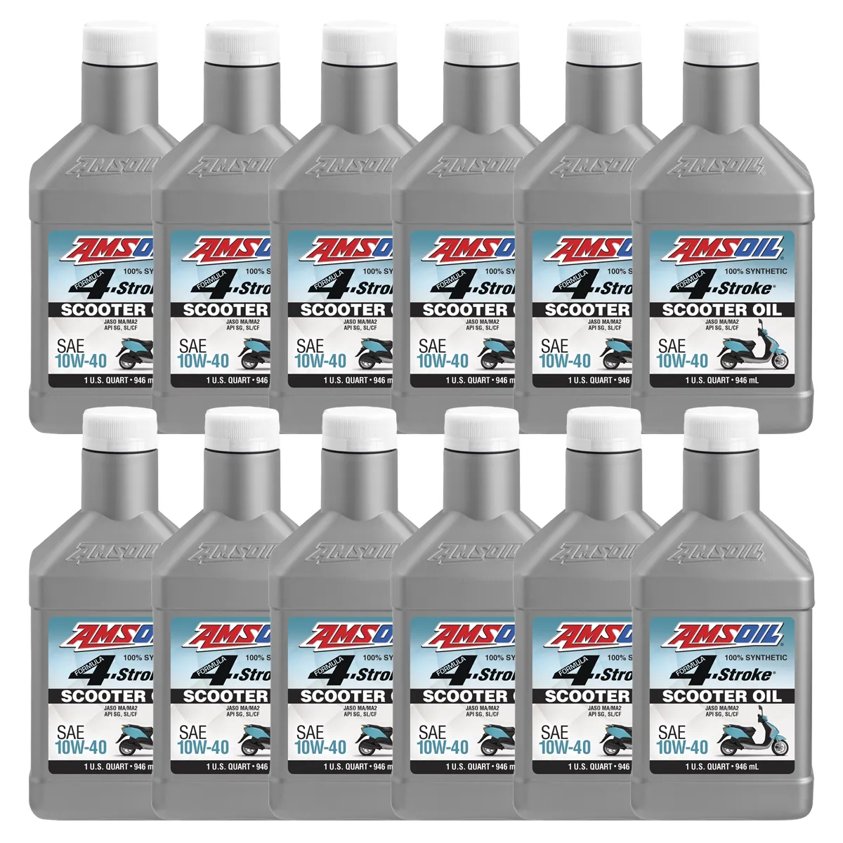 Amsoil Formula 4-Stroke olio scooter 4T 946 ml sintetico