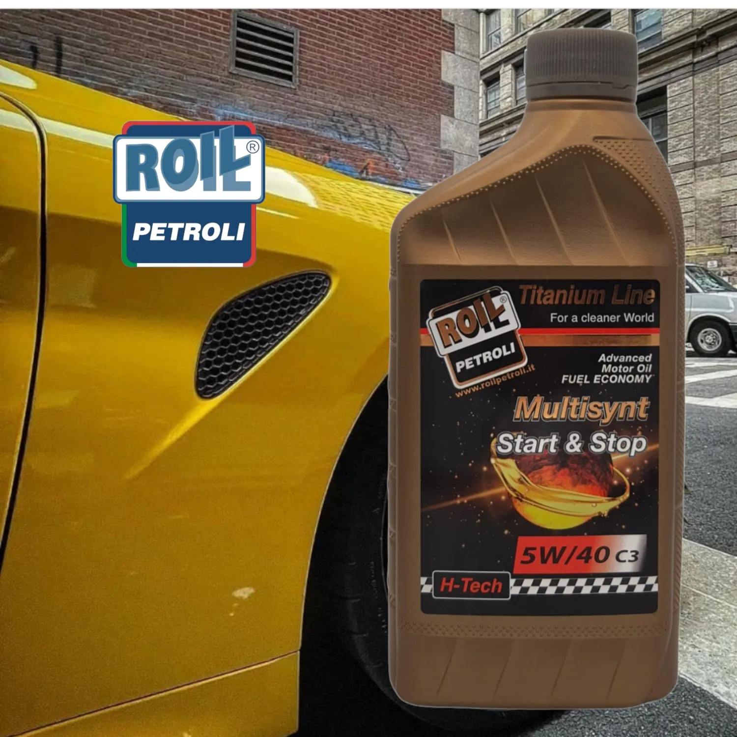Roil Multisynt 5W-40 C3 Olio Motore 1L Start&Stop