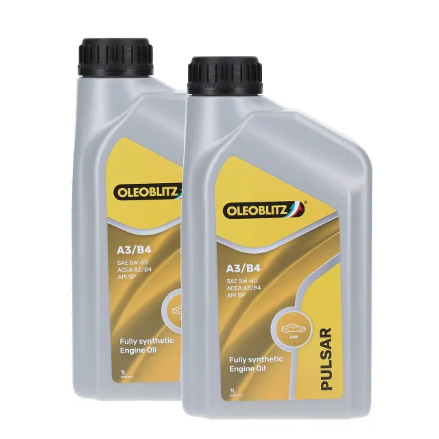 Oleoblitz Pulsar 5W-40 olio motore sintetico A3/B4