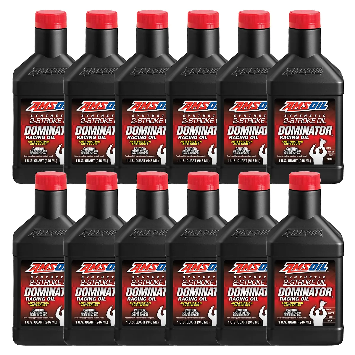 Amsoil Dominator olio miscela 2T racing sintetico