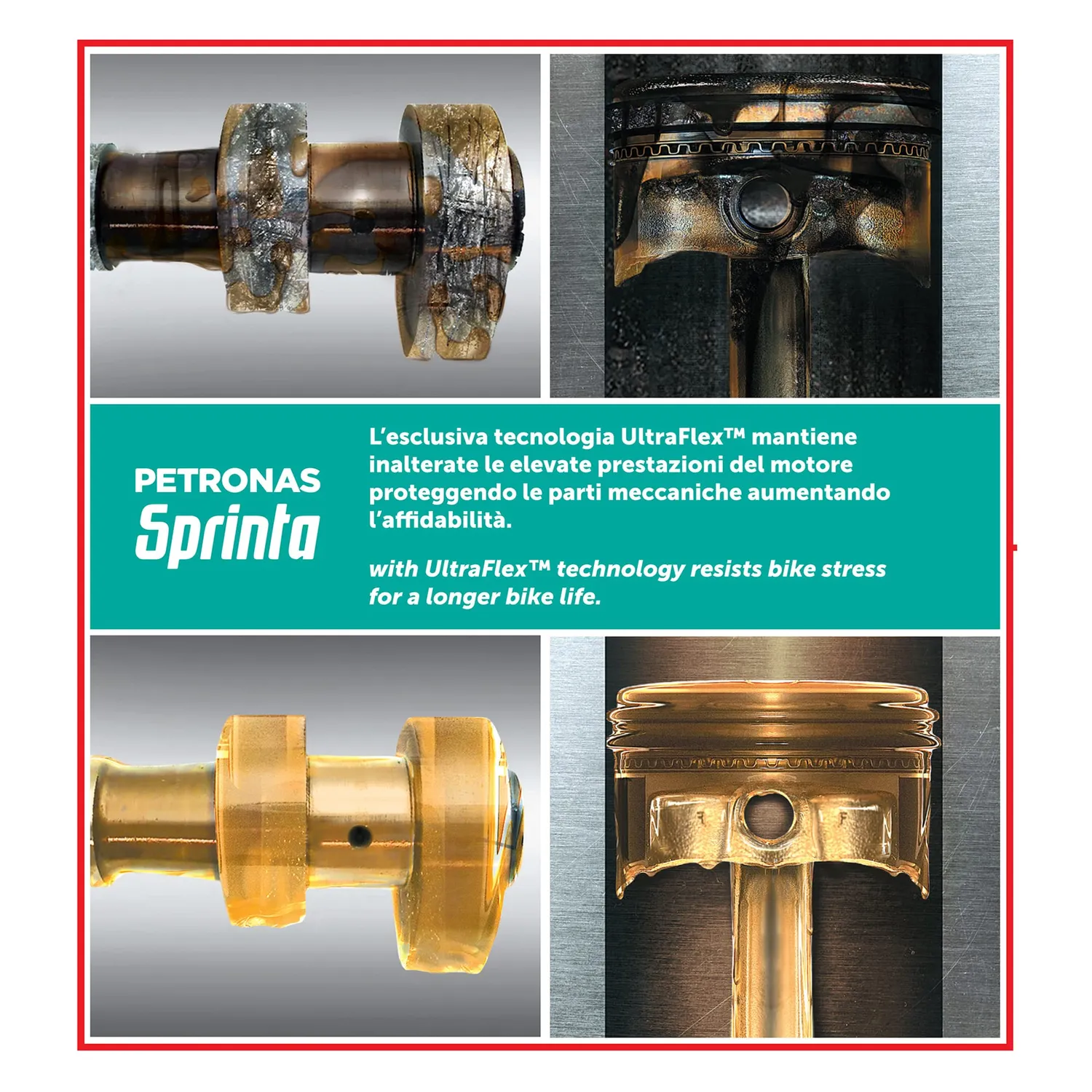 Petronas Sprinta T500 olio moto 2T semisintetico