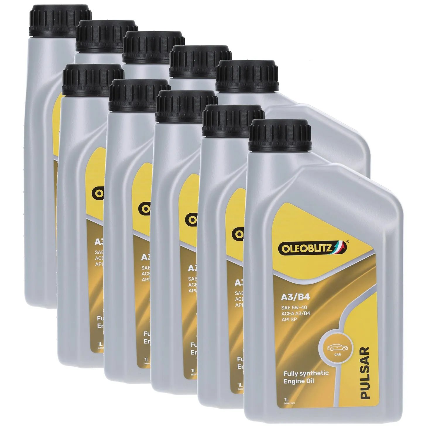 Oleoblitz Pulsar 5W-40 olio motore sintetico A3/B4