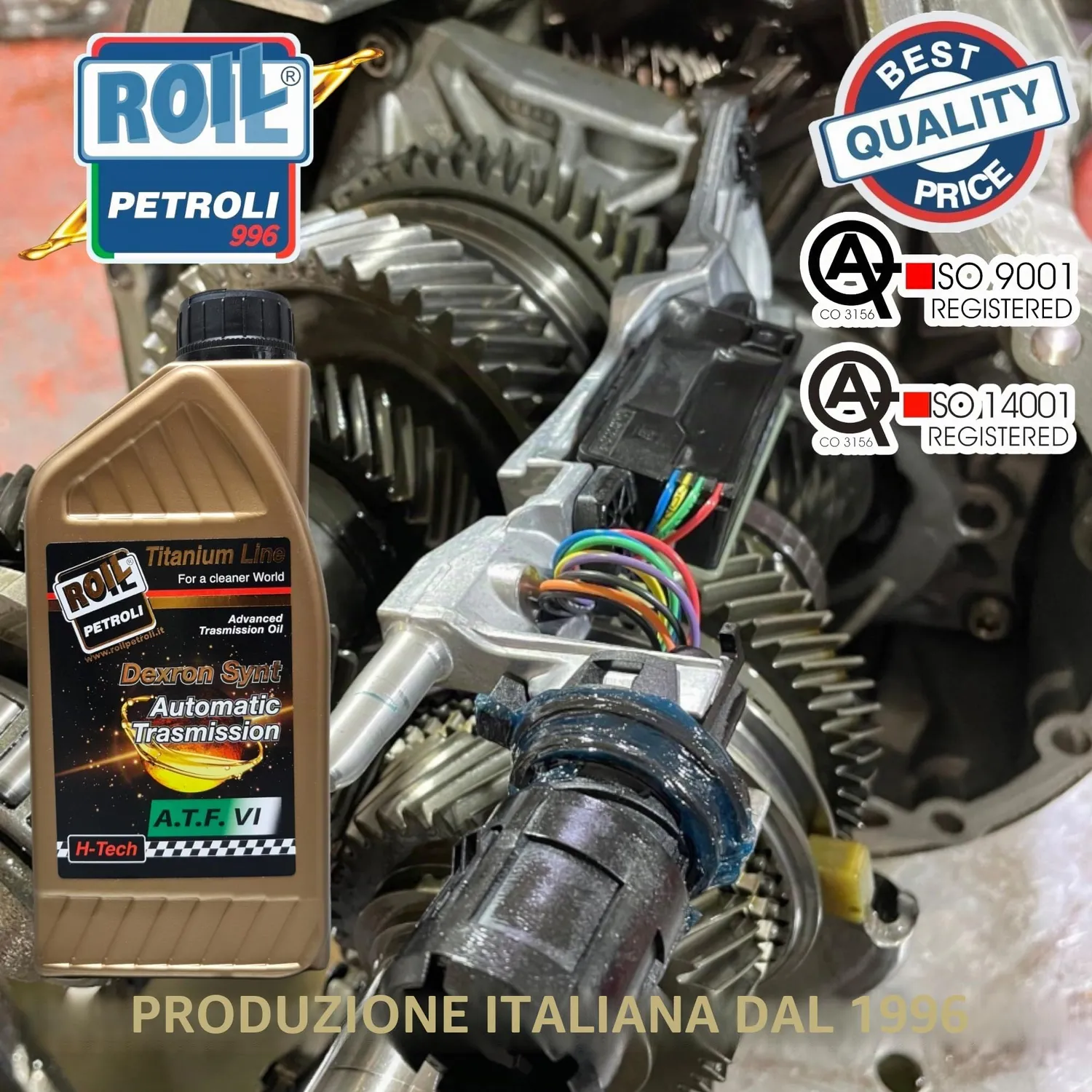 Roil ATF 6 Dexron VI fluido cambio automatico sintetico