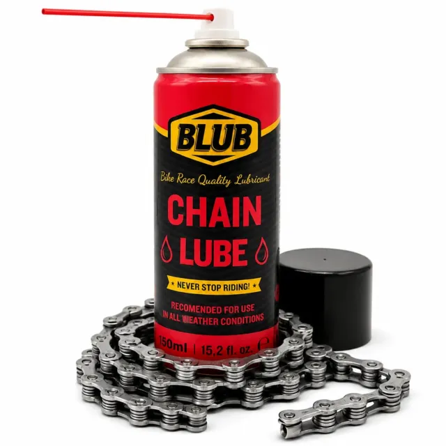 BLUB Lubrificante Catena Bici MTB Spray PTFE 450 ml