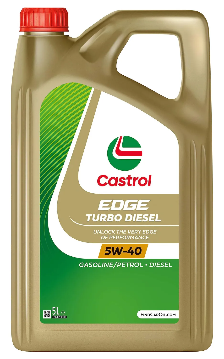 Castrol EDGE Turbo Diesel 5W-40 olio motore