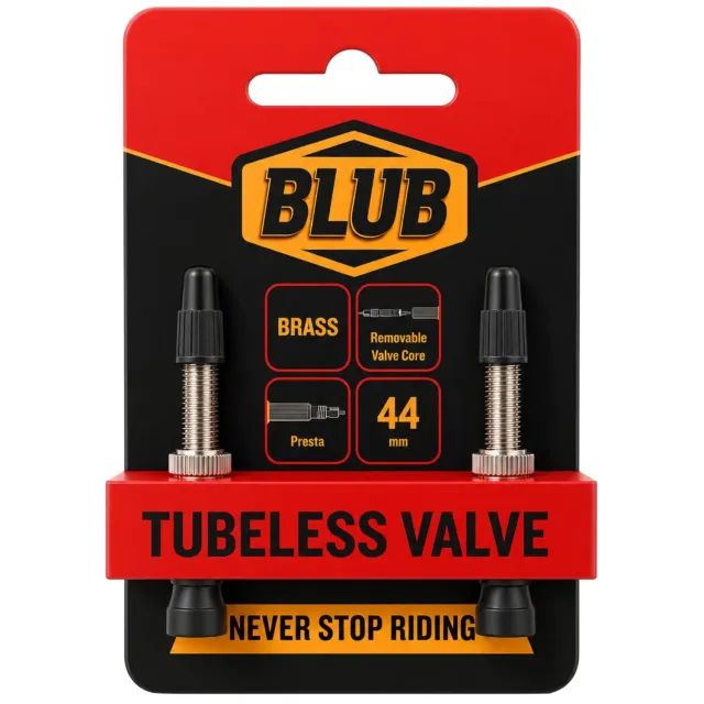 BLUB Valvole Tubeless MTB 44 mm 2 Pezzi