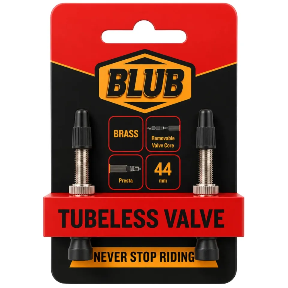 BLUB Valvole Tubeless MTB 44 mm 2 Pezzi