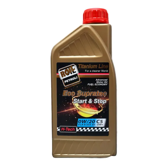 Roil Eco Supratec 0W-20 C5 olio motore 4L sintetico