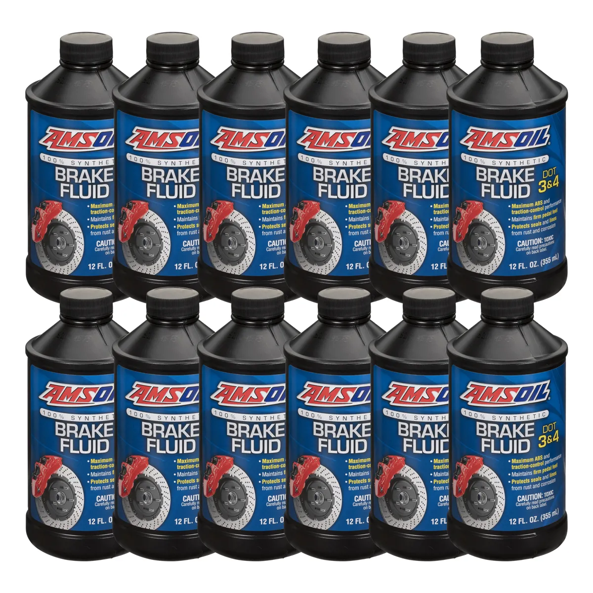 Amsoil DOT 3 DOT 4 liquido freni sintetico 355 ml