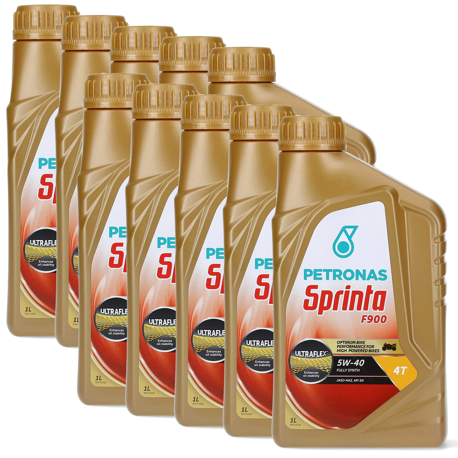 Petronas Sprinta F900 olio moto 4T sintetico MA2