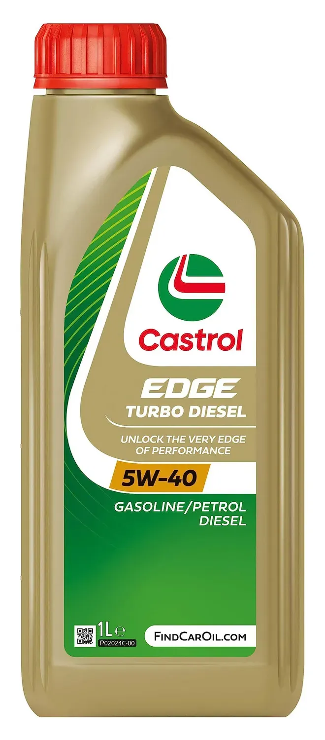 Castrol EDGE Turbo Diesel 5W-40 olio motore