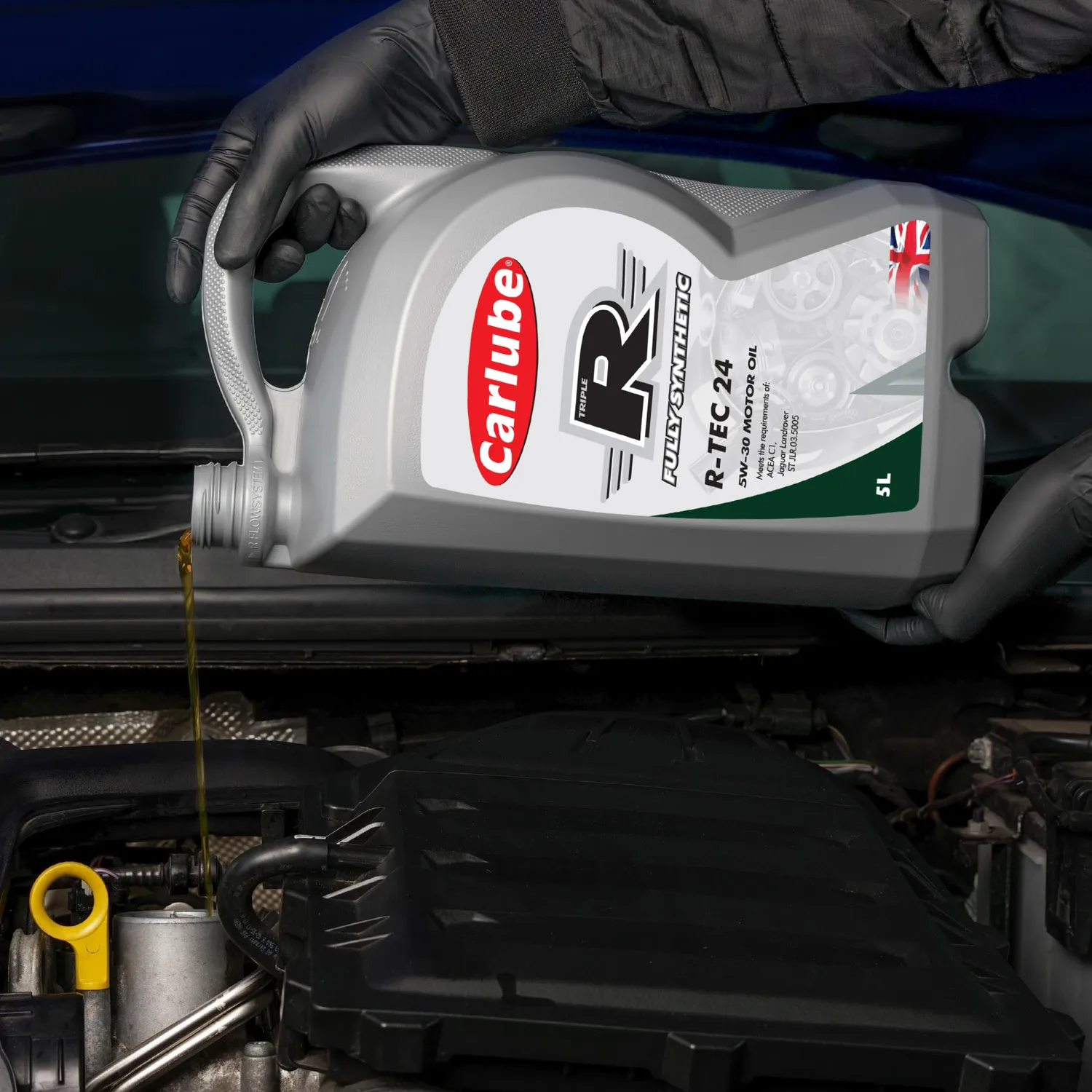 Carlube Triple R R-Tec 24 5W-30 olio motore 5L ACEA C1